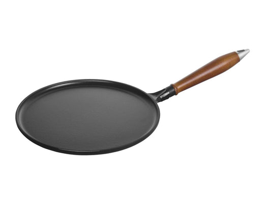 Crepe Pan with Spreader and Spatula - Black Matte