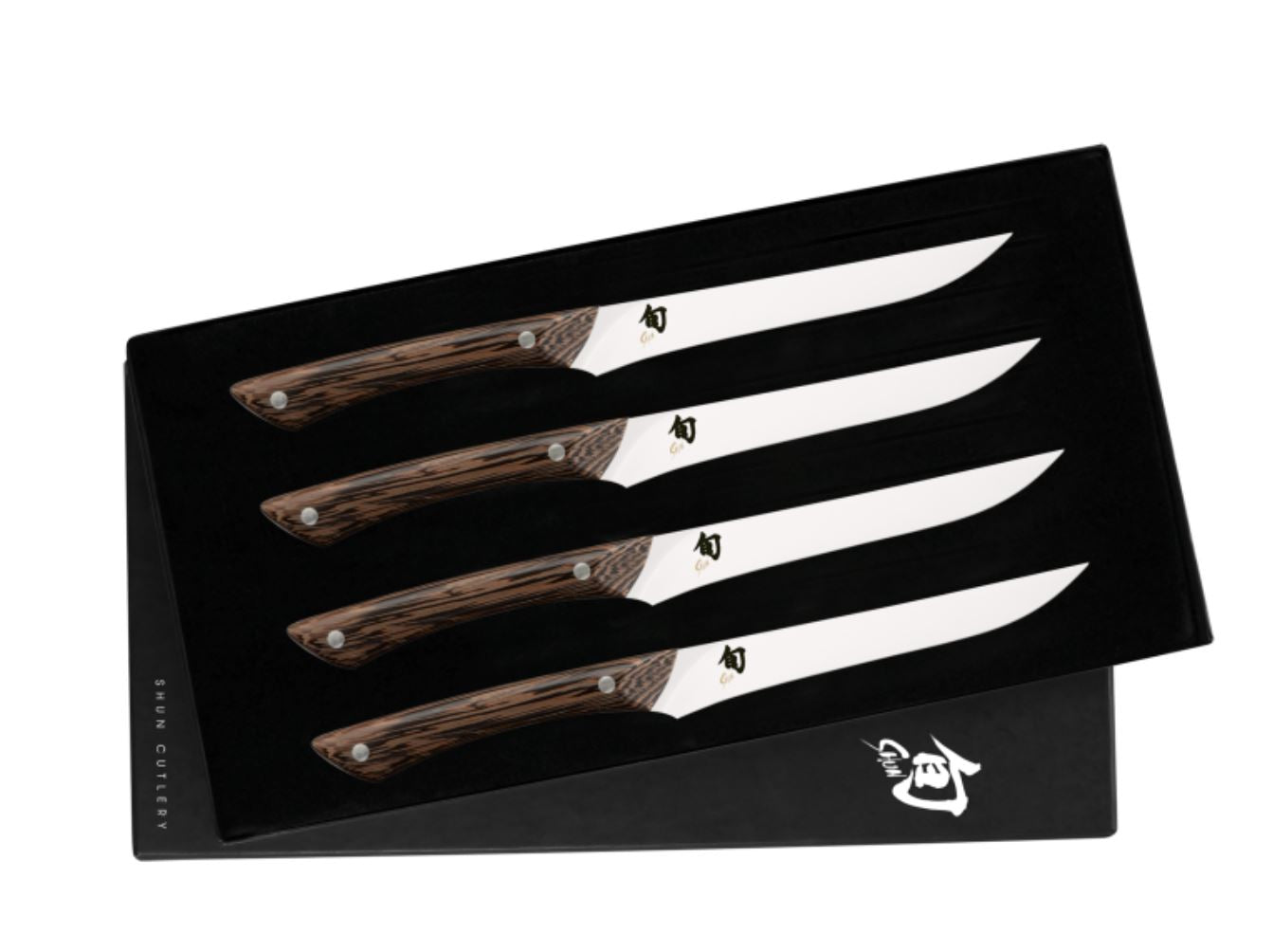 Shima - 4 Pc Steak Knife Set - Natural