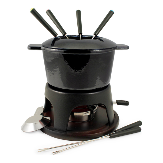 Swissmar Sierra 12 piece Cast Iron Fondue Set
