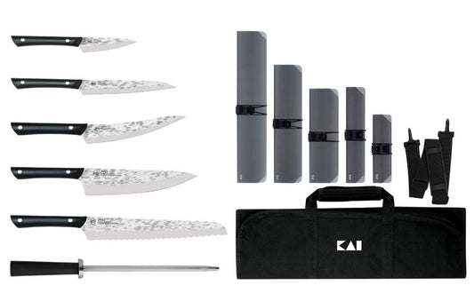 Kai PRO 7 Piece Culinary Knife Set