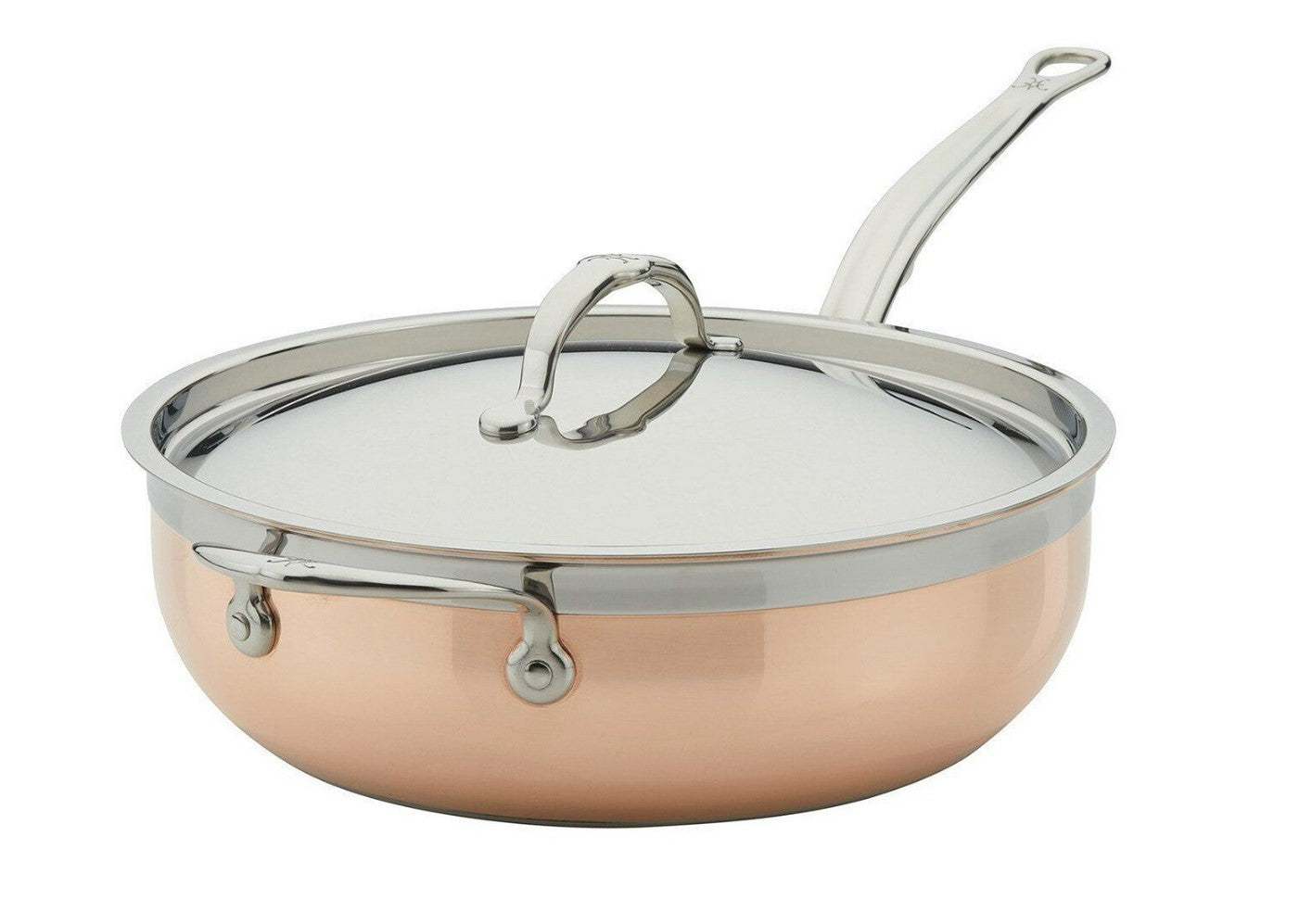 CopperBond 5 Qt Induction Copper Essential Pan with Lid