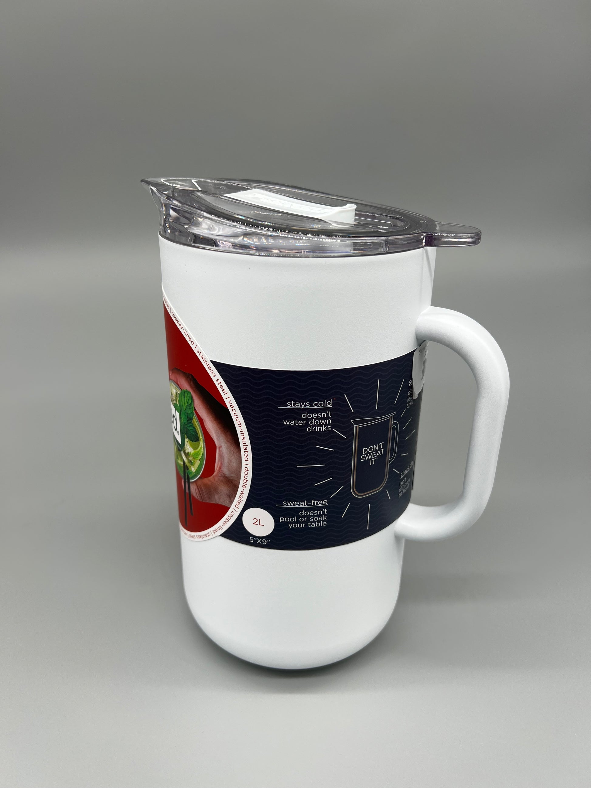 Served 2 Liter Vacuum Insulated Berry Pitcher