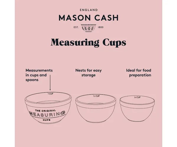 Mason Cash  Innovative Kitchen Measuring Cups (Set of 3) 