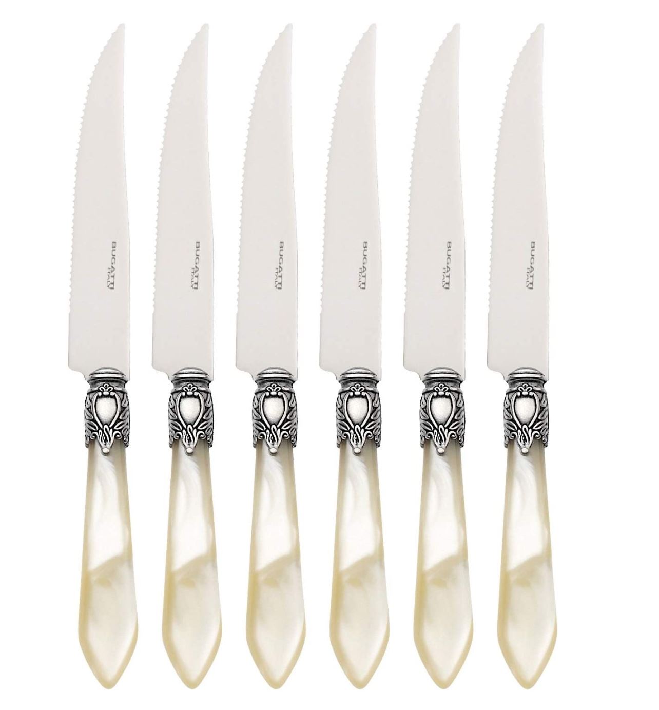 Oxford Antique Steak Knives Set - Ivory