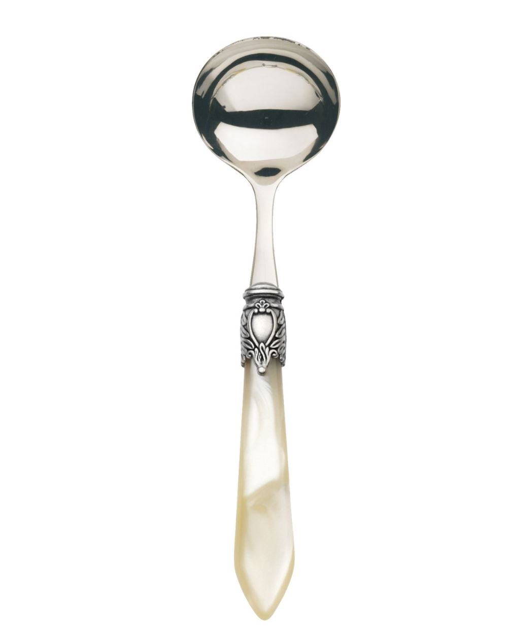 Oxford Antique Sauce Spoon Ivory