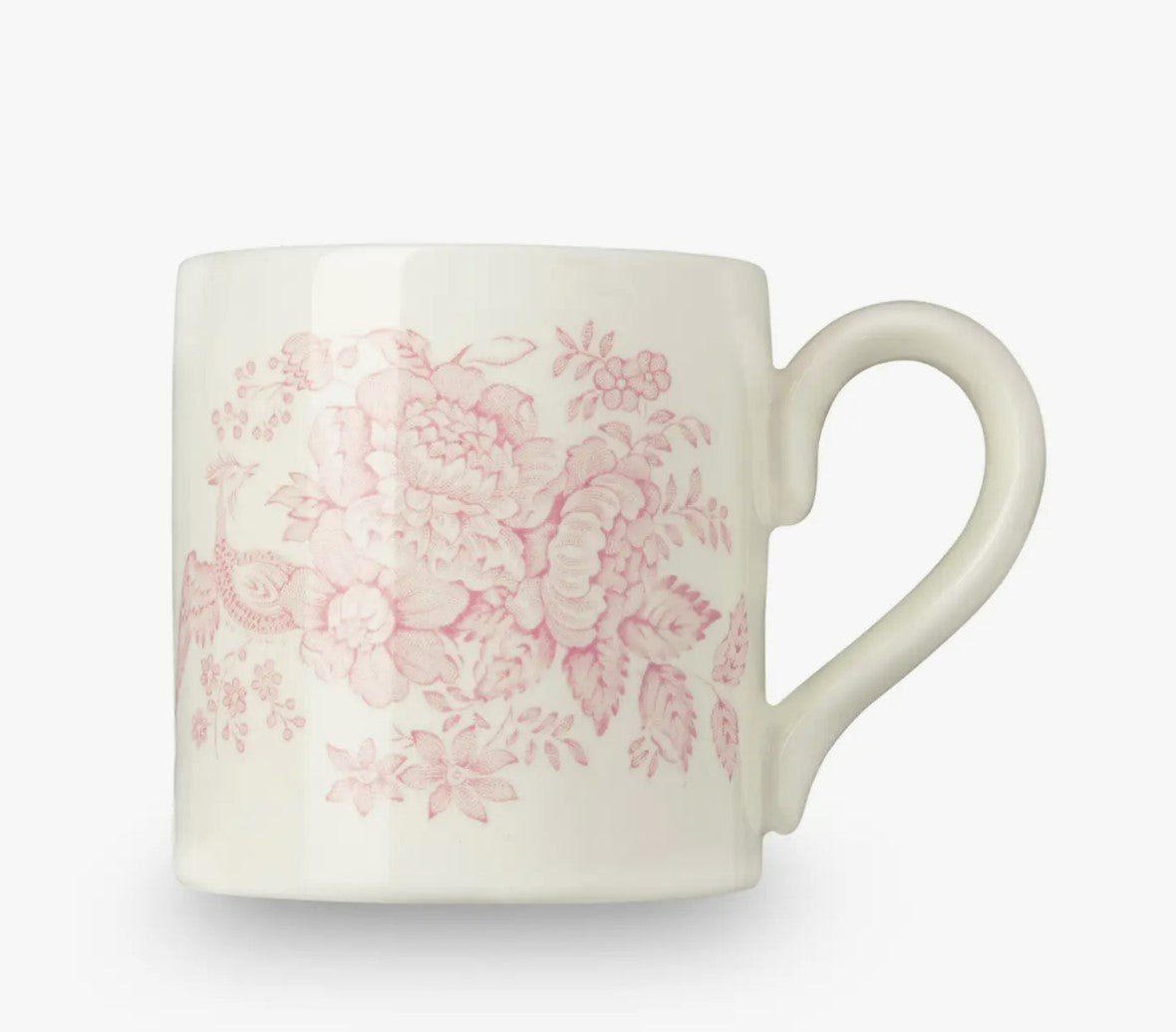 Pink Asiatic Pheasants Half Pint Mug