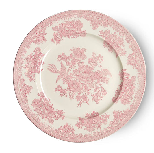 Pink Asiatic Pheasants Large Plate