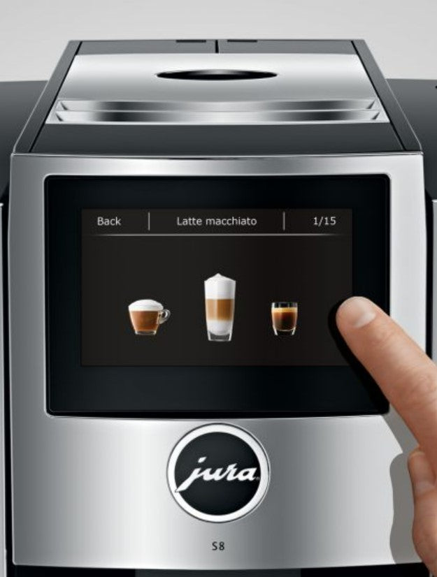 Jura S8 Super Automatic Coffee Machine