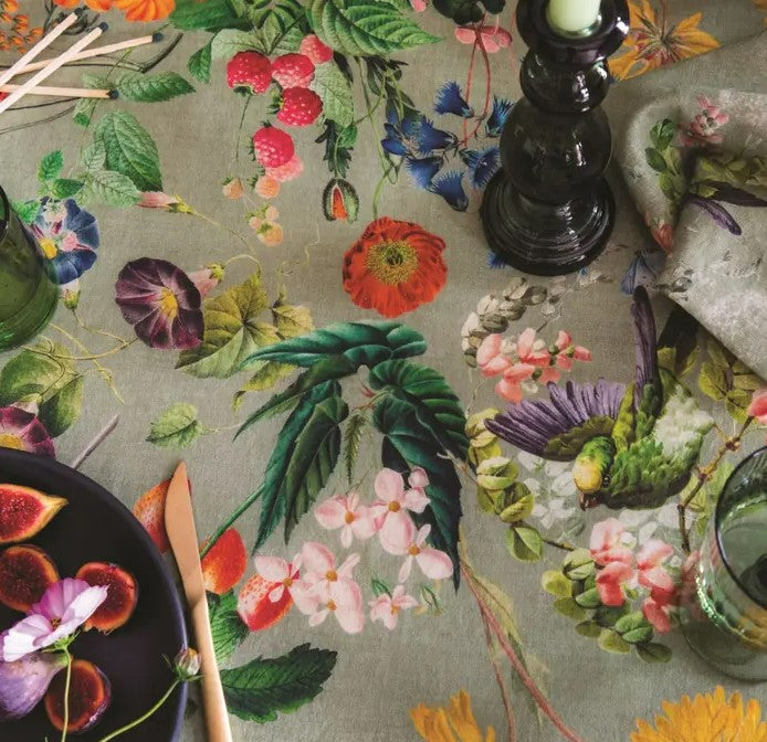 Tablecloth - Bouquet Du Soleil Sauge