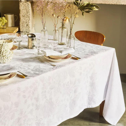 Tablecloth - Mille Giverny Blanc