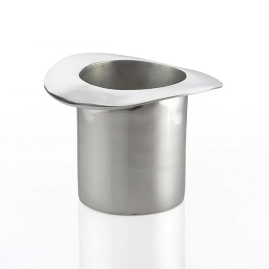 Top Hat Champagne Bucket - Silver